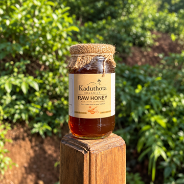 Kaduthota Organics Natural Raw Honey – Unprocessed Multifloral Honey from the Western Ghats